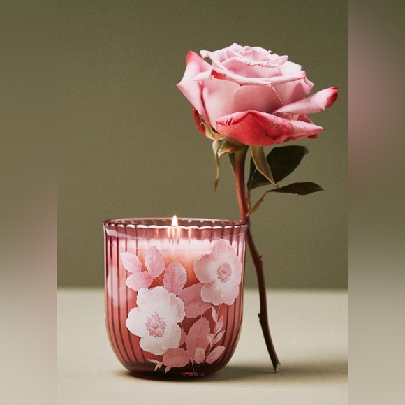 Anthropologie Birth Month Flower Boxed Candle, NIP - Picture 2 of 5